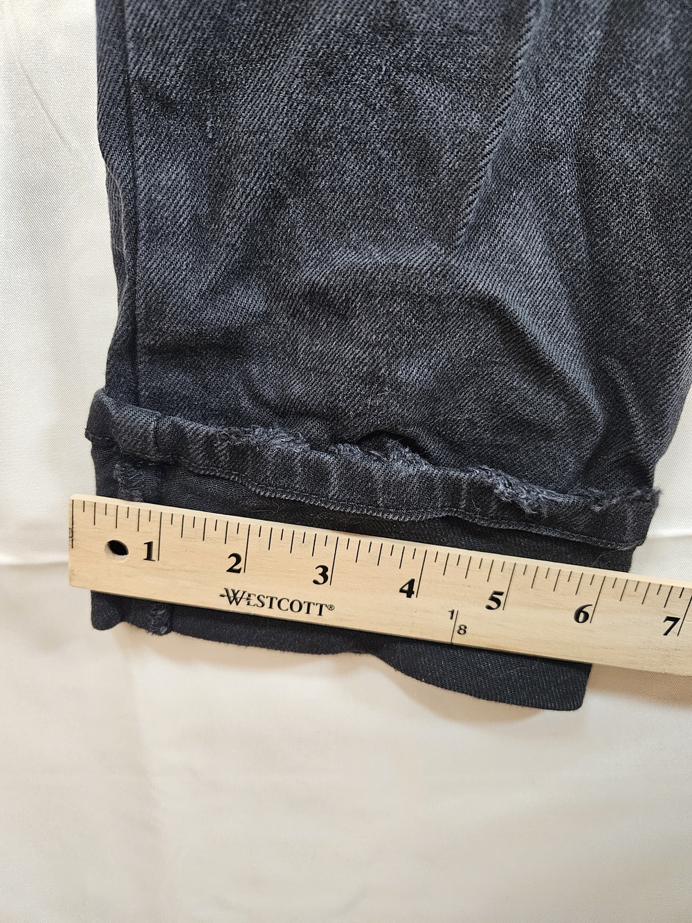Good American Washed Black Boyfriend Jeans Preppy Casual Quiteluxury 0-25 - Picture 7 of 8